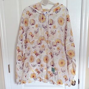 Disney Epcot Flower & Garden Festival Buzz the Bee Packable Hooded Spirit Jersey